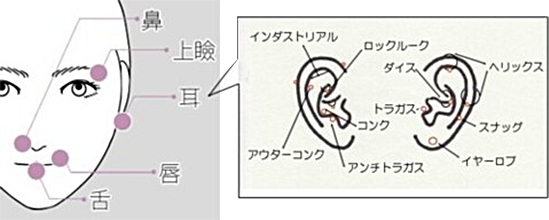 ピアス穴あけ 美容皮膚科 六本木スキンクリニック 東京 六本木